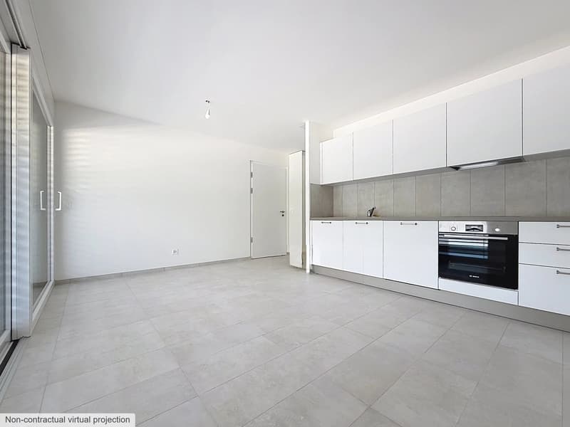 Studio neu mit Balkon zur Miete in Uvrier (2)