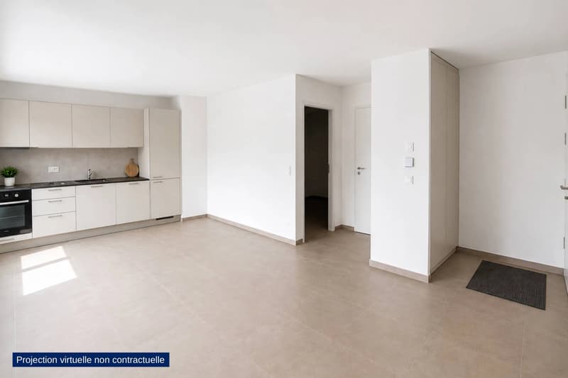 Appartamento mansardato di 2,5 locali con terrazza in affitto a Uvrier (6)