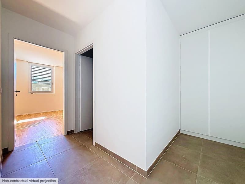 A louer à Uvrier grand 2.5 pièces en attique avec terrasse (6)