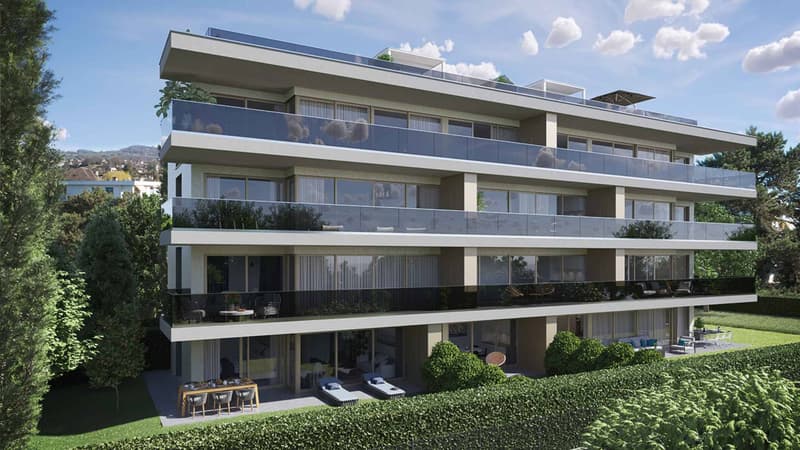 Projet Riviera18 - Appartement neuf en attique de 3.5 pièces en plein coeur de tous vos déplacements à vendre La Tour-de-Peilz (2)