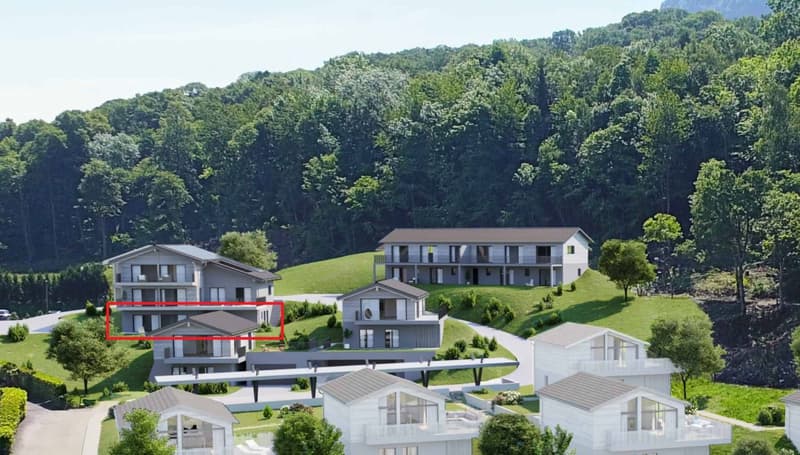 Appartement de 7.5 pièces en cours de construction avec vue panoramique sur le lac à vendre à Saint-Gingolph (2)