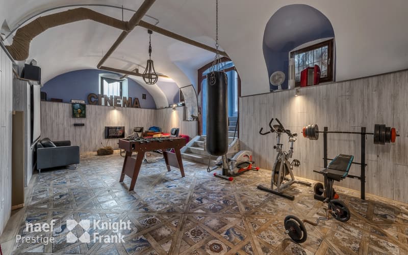Individual house with a lot of character and 10 rooms in the city center for sale in St-Légier (12)