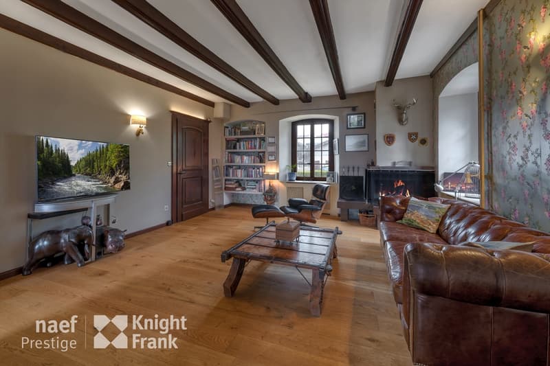 Individual house with a lot of character and 10 rooms in the city center for sale in St-Légier (6)