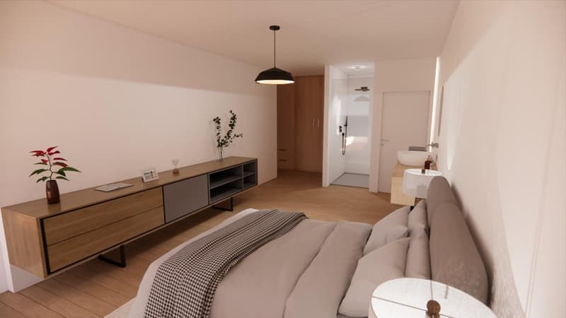 Superbo penthouse con enorme terrazza e vista panoramica sul lago (9)