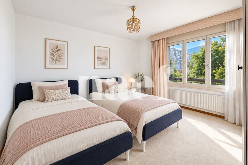 Bel appartement de 4.5 pièces avec une vue imprenable sur le lac à vendre à Montreux (10)