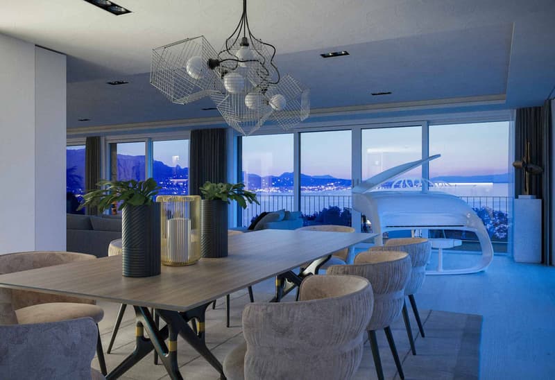 Lussuoso appartamento nuovo di 5.5 locali con piscina privata in vendita a Chexbres (8)
