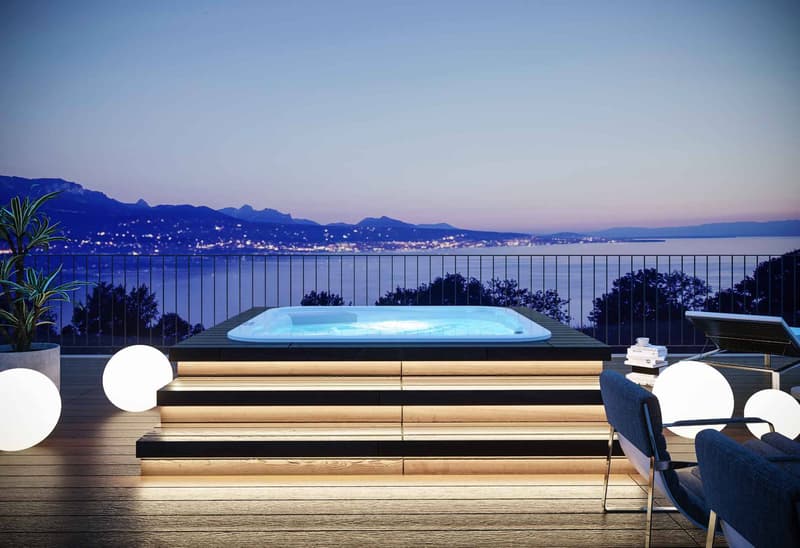 Lussuoso appartamento nuovo di 5.5 locali con piscina privata in vendita a Chexbres (4)