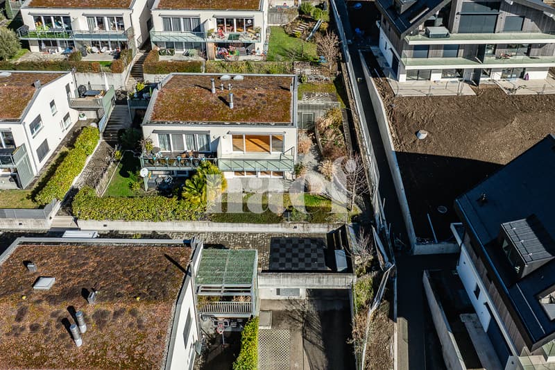 Bella casa a schiera luminosa e contemporanea di 5.5 locali in vendita a Corseaux (5)