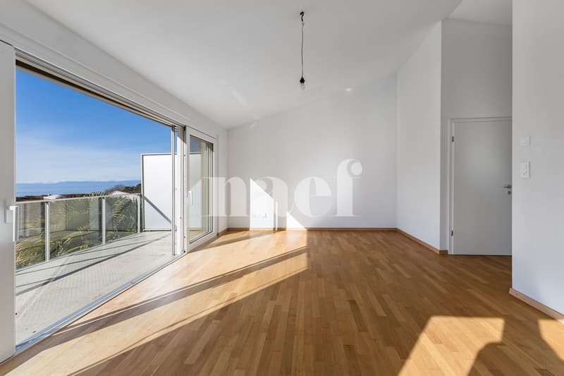 Bella casa a schiera luminosa e contemporanea di 5.5 locali in vendita a Corseaux (8)