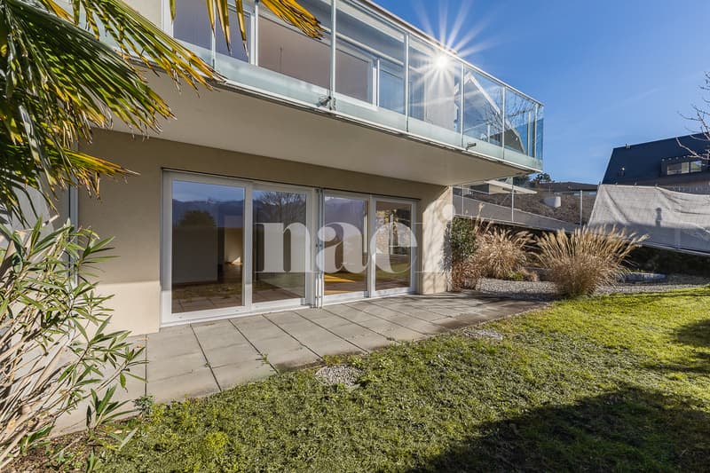 Bella casa a schiera luminosa e contemporanea di 5.5 locali in vendita a Corseaux (6)