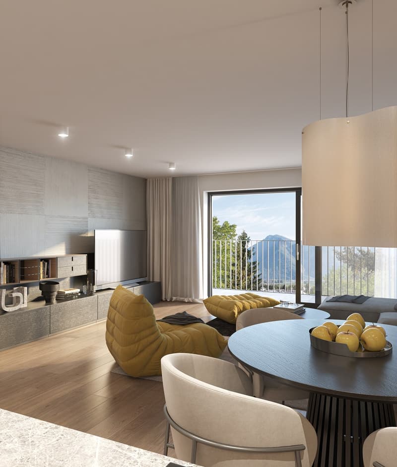 Nuova promozione Domaine de Vouvry - Nuovo appartamento di 3.5 locali lotto A15 in vendita (5)