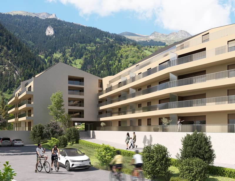Nuova promozione Domaine de Vouvry - Nuovo appartamento di 3.5 locali lotto A15 in vendita (2)