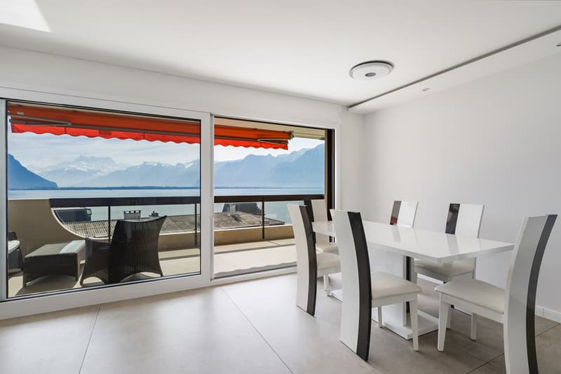 Superbo appartamento di 3.5 locali sul lungolago a Montreux in vendita nel centro (4)