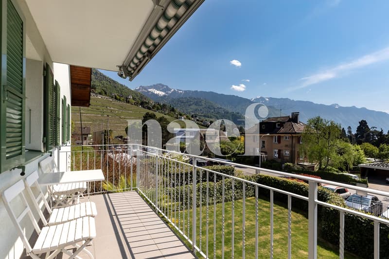 Beautiful 4.5-room apartment in a quiet and residential area in Clarens / Montreux for sale (3)