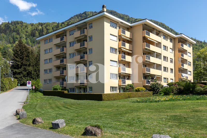 Exklusiv! Geräumige 3.5-Zimmer-Wohnung mit Balkon und freier Sicht auf den See in Chernex / Montreux zu verkaufen (10)