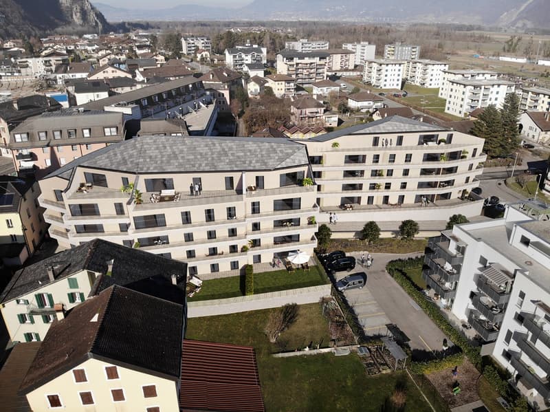 New promotion Domaine de Vouvry - New 2.5-room apartment Lot A17 for sale (1)