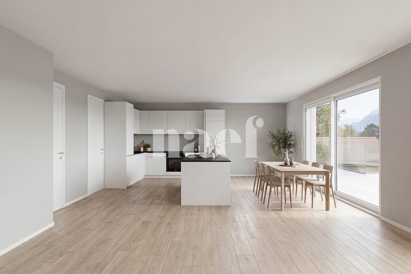 Wohnung C01 - Neues 6.5-Zimmer-Dachgeschossapartment zur Verkauf in Yvorne (6)