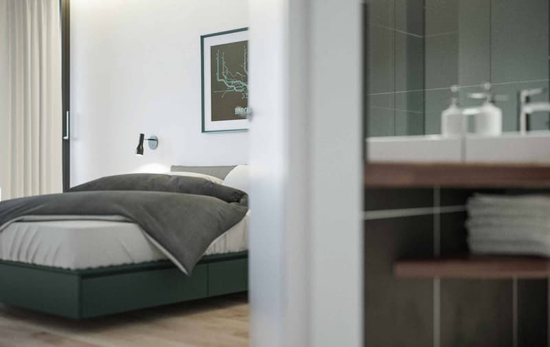 New 3.5-room apartment on the 4th floor with balcony for sale in Chexbres (11)