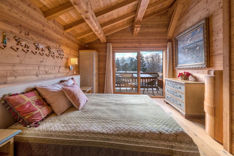 Un chalet Bayrou à vendre dans la région de Villars-sur-Ollon - L'art de la construction alpine de Megève à Crans-Montana (10)