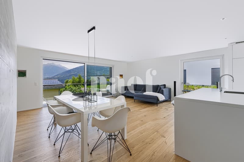 Moderne und neuwertiges 4.5-Zimmer-Haus zum Verkauf in Grimisuat (5)