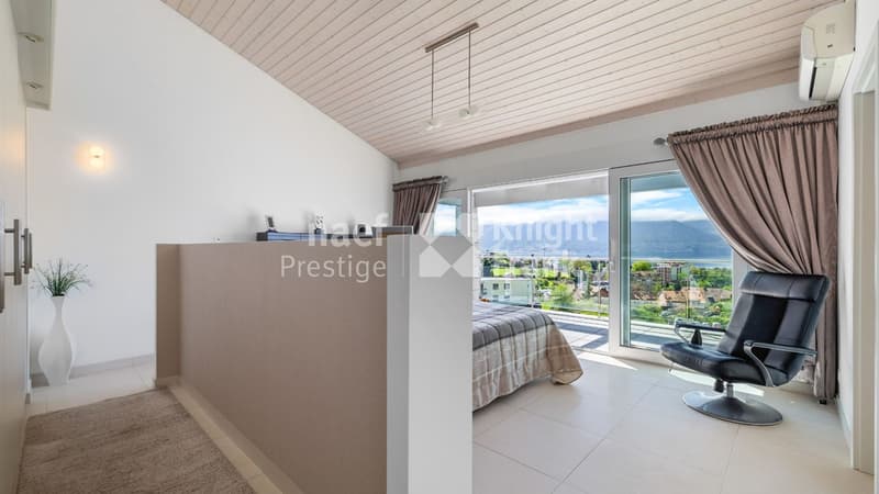 Doppelmietshaus mit 7,5 Zimmern in Triplex mit Panoramablick auf den See in Montreux zum Verkauf (10)