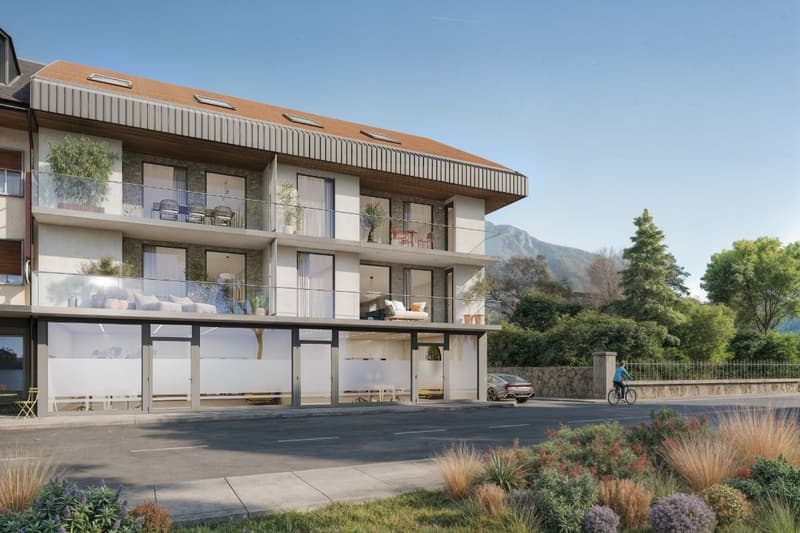 Lot A7 - New 3.5-room apartment on the 2nd floor, just a stone's throw from the lake - Gran'Rive promotion - For sale in Villeneuve (3)