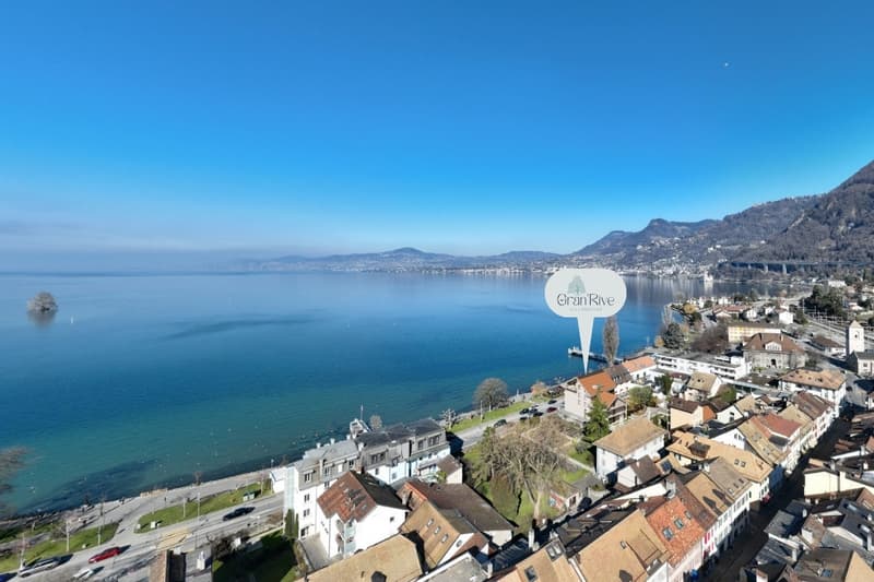 Lot A7 - New 3.5-room apartment on the 2nd floor, just a stone's throw from the lake - Gran'Rive promotion - For sale in Villeneuve (5)