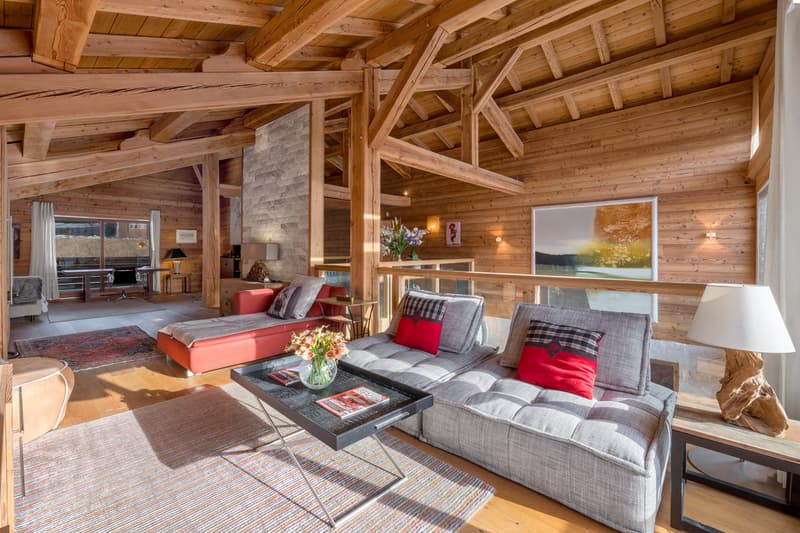 A Chalet Bayrou for sale in the Villars-sur-Ollon region - The art of alpine construction from Megève to Crans-Montana (6)