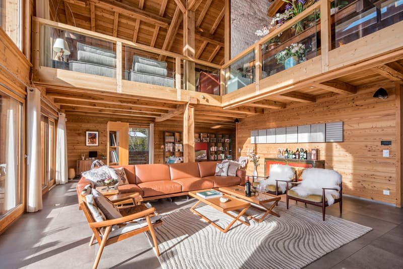 A Chalet Bayrou for sale in the Villars-sur-Ollon region - The art of alpine construction from Megève to Crans-Montana (2)