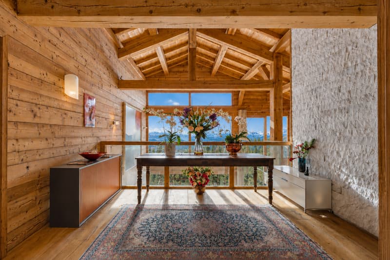 A Chalet Bayrou for sale in the Villars-sur-Ollon region - The art of alpine construction from Megève to Crans-Montana (9)