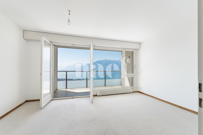 Duplex-Wohnung mit 4.5 Zimmern und Panoramablick auf den See in Chardonne zum Verkauf (11)