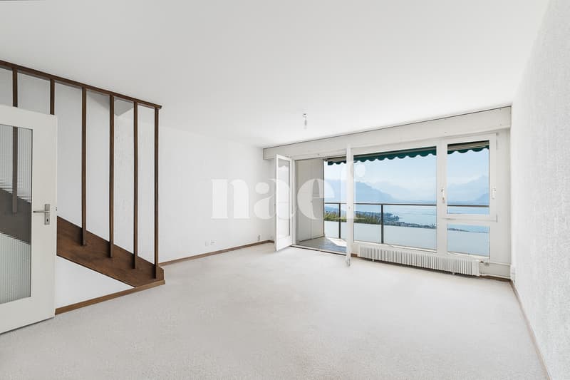 Duplex-Wohnung mit 4.5 Zimmern und Panoramablick auf den See in Chardonne zum Verkauf (5)
