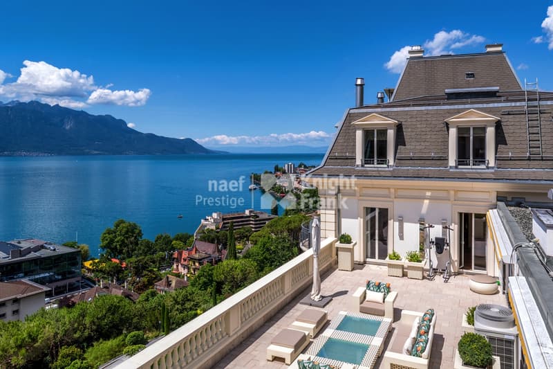 Unico! Appartamento mansardato di 8,5 locali con vista eccezionale in vendita nel cuore di Montreux (13)