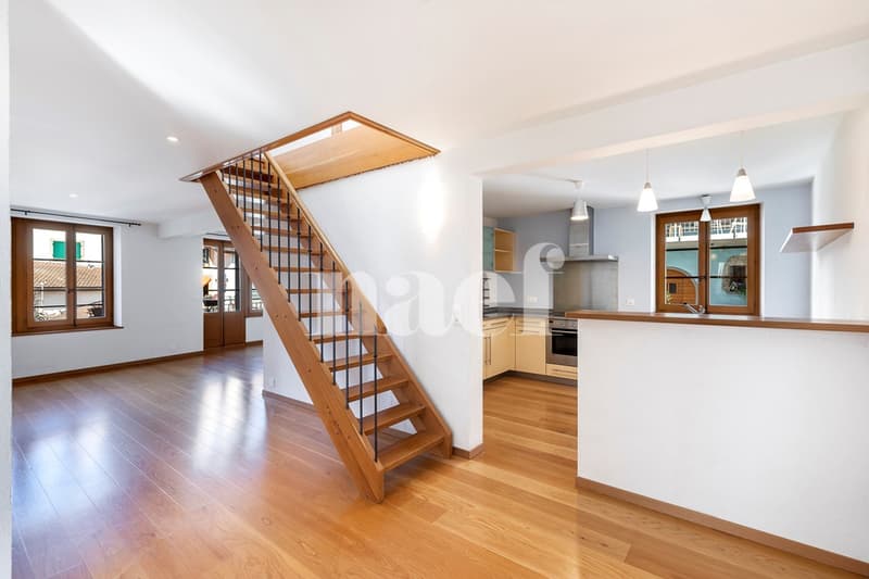 Maison villageoise de charme avec appartement de 3.5 pièces et une place de parc à vendre à Rivaz (4)
