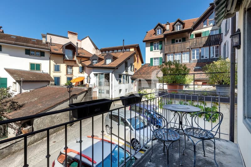 Maison villageoise de charme avec appartement de 3.5 pièces et une place de parc à vendre à Rivaz (2)
