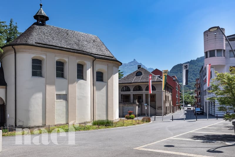 Immeuble mixte composé d'une arcade et de 4 logements au centre ville de Monthey (12)
