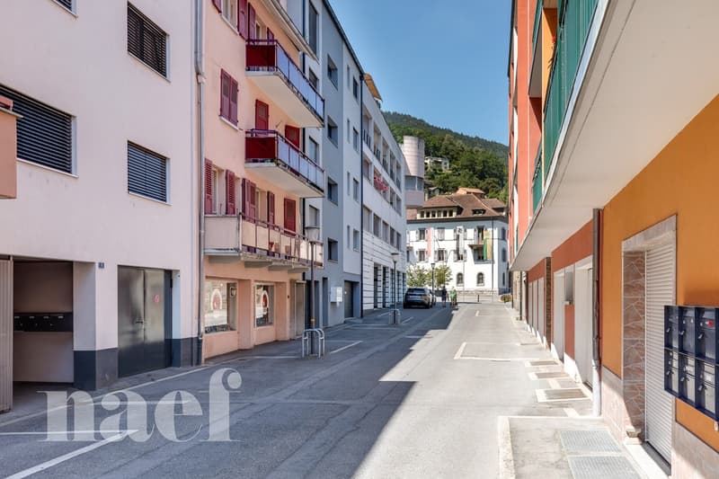 Immeuble mixte composé d'une arcade et de 4 logements au centre ville de Monthey (4)