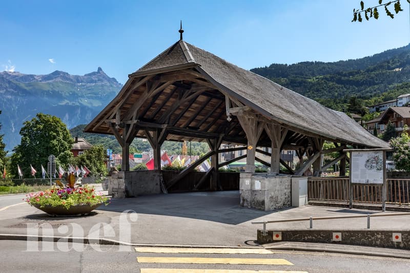 Immeuble mixte composé d'une arcade et de 4 logements au centre ville de Monthey (7)