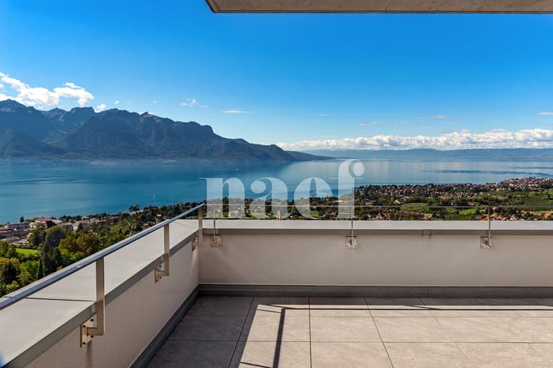 Appartement en attique de 4.5 pièces avec terrasse et vue grandiose sur le Léman à vendre sur les hauts de Montreux (3)