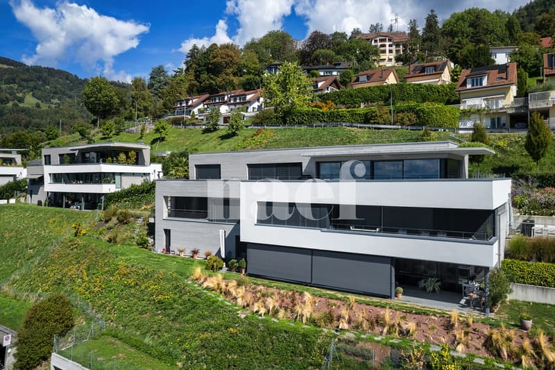 Appartement en attique de 4.5 pièces avec terrasse et vue grandiose sur le Léman à vendre sur les hauts de Montreux (5)