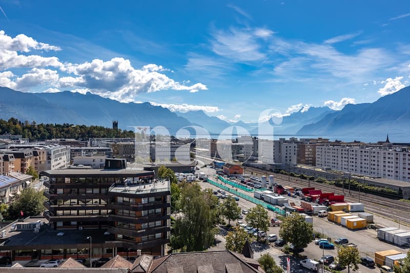 Appartement 4.5 pièces avec vue sur le lac et deux grands balcons à vendre à Corsier-sur-Vevey (4)