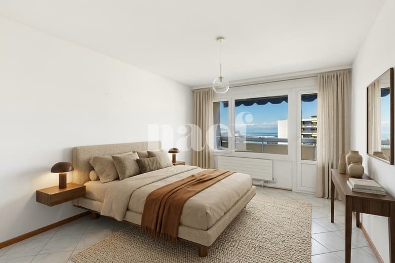 Appartement 4.5 pièces avec vue sur le lac et deux grands balcons à vendre à Corsier-sur-Vevey (10)