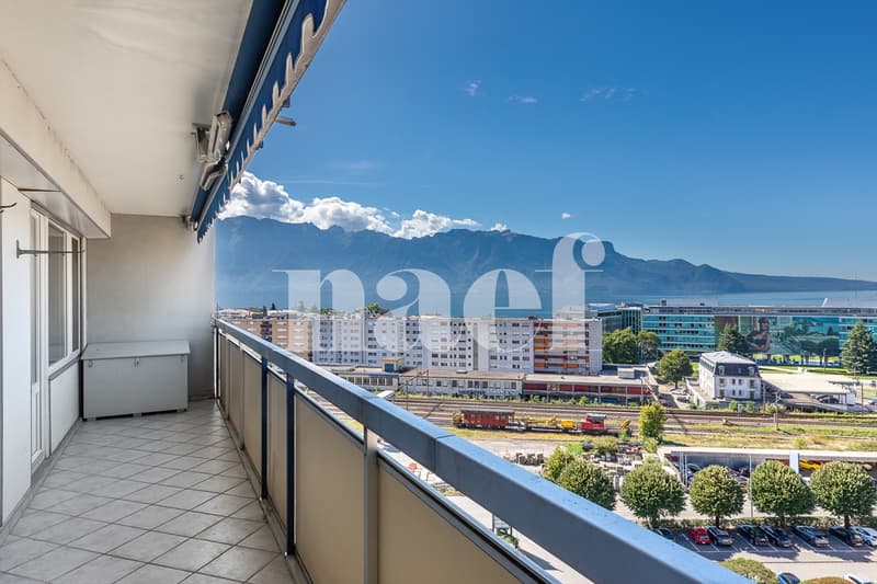 Appartement 4.5 pièces avec vue sur le lac et deux grands balcons à vendre à Corsier-sur-Vevey (2)