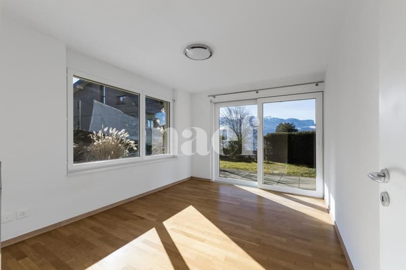 Magnifique maison jumelle à Corseaux avec vue sur lac et montagnes (11)