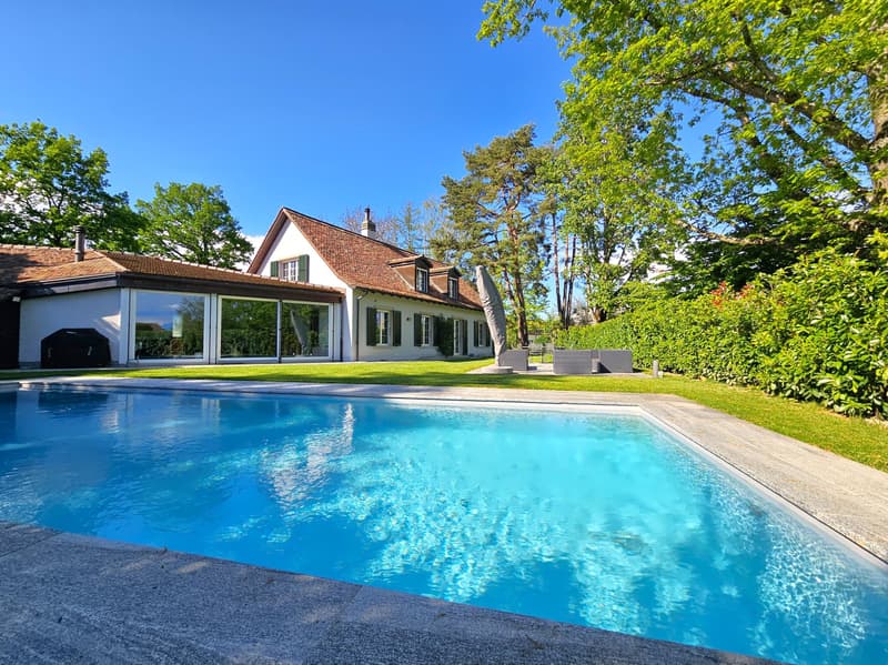 Villa haut de gamme de 6.5 pièces avec piscine sur env. 2'000 m² de terrain (1)