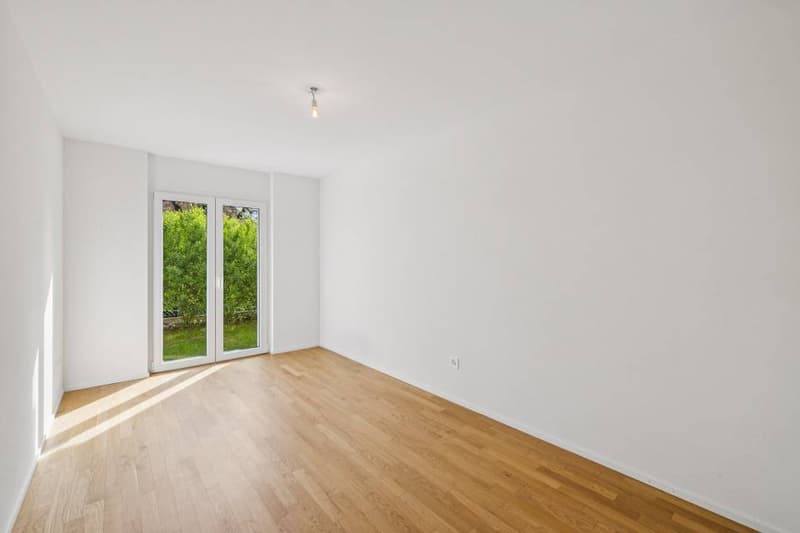 4.5 rooms contemporary and bright with garden and very beautiful view on (9)