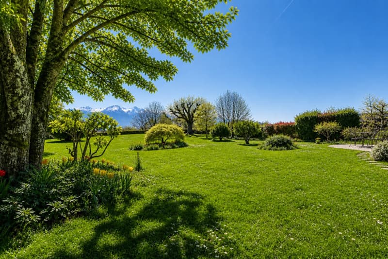 Élégante villa avec vue panoramique sur le Léman dans un quartier pris (2)