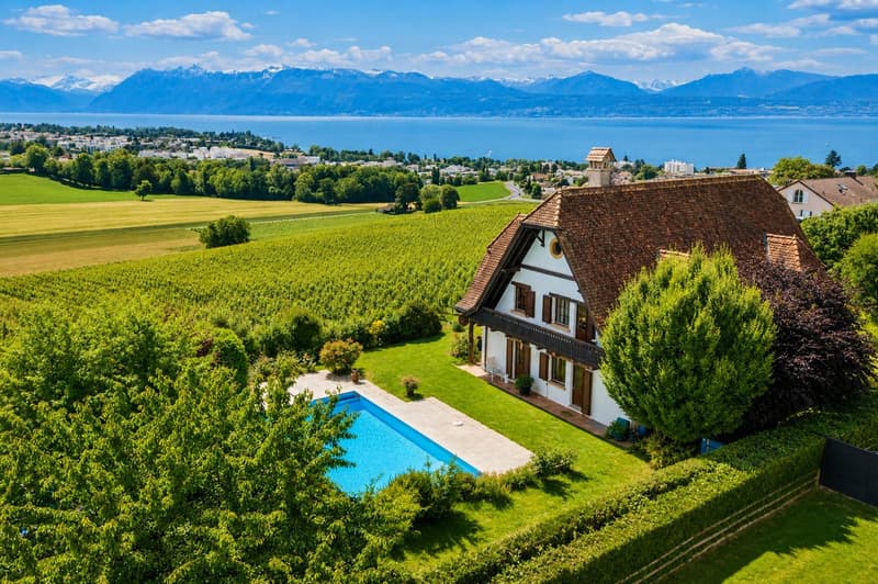 Maison de village avec vue Lac et Mont Blanc (4)