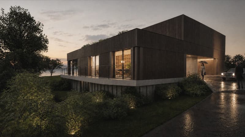 Élégante villa moderne avec vue panoramique dans un quartier prisé - N (1)