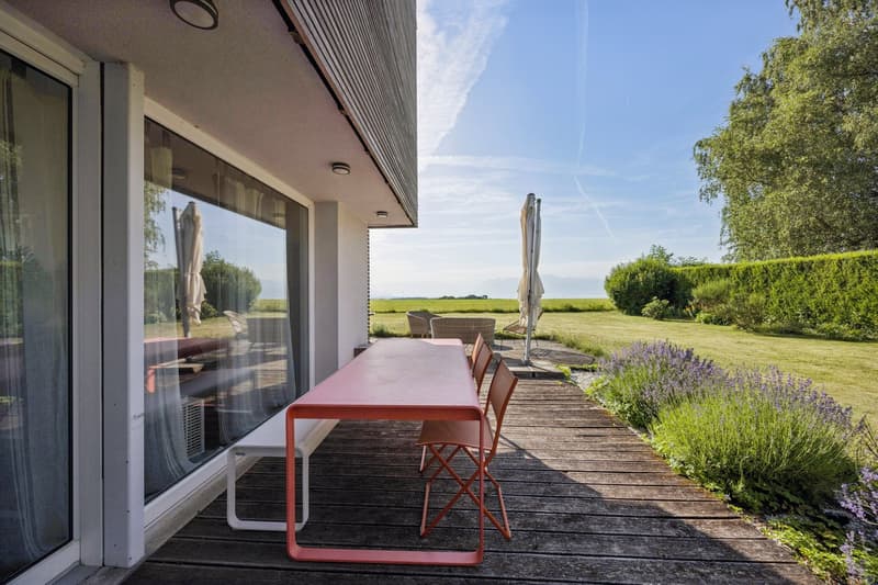 A haven of peace with a magnificent view of the lake and Mont Blanc (2)